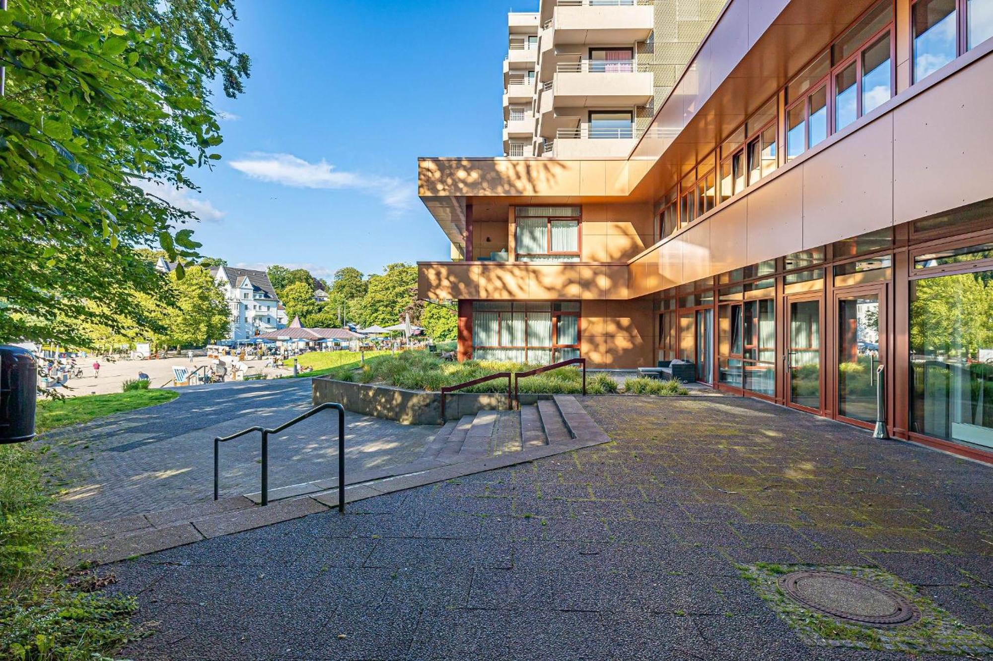 Fewo1846 Intermar - Leichte Brise - Modernes Studioapartment Mit Meerblick Glücksburg Eksteriør bilde